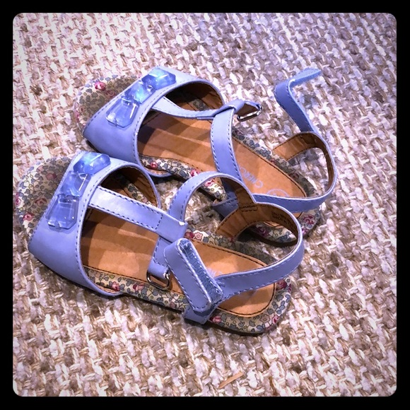 Lilac floral sandals - Picture 1 of 1